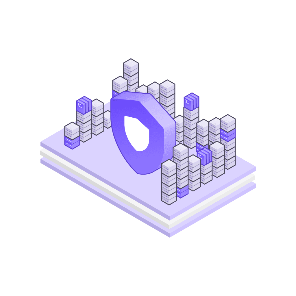 a long exposure of colored lights in the dark