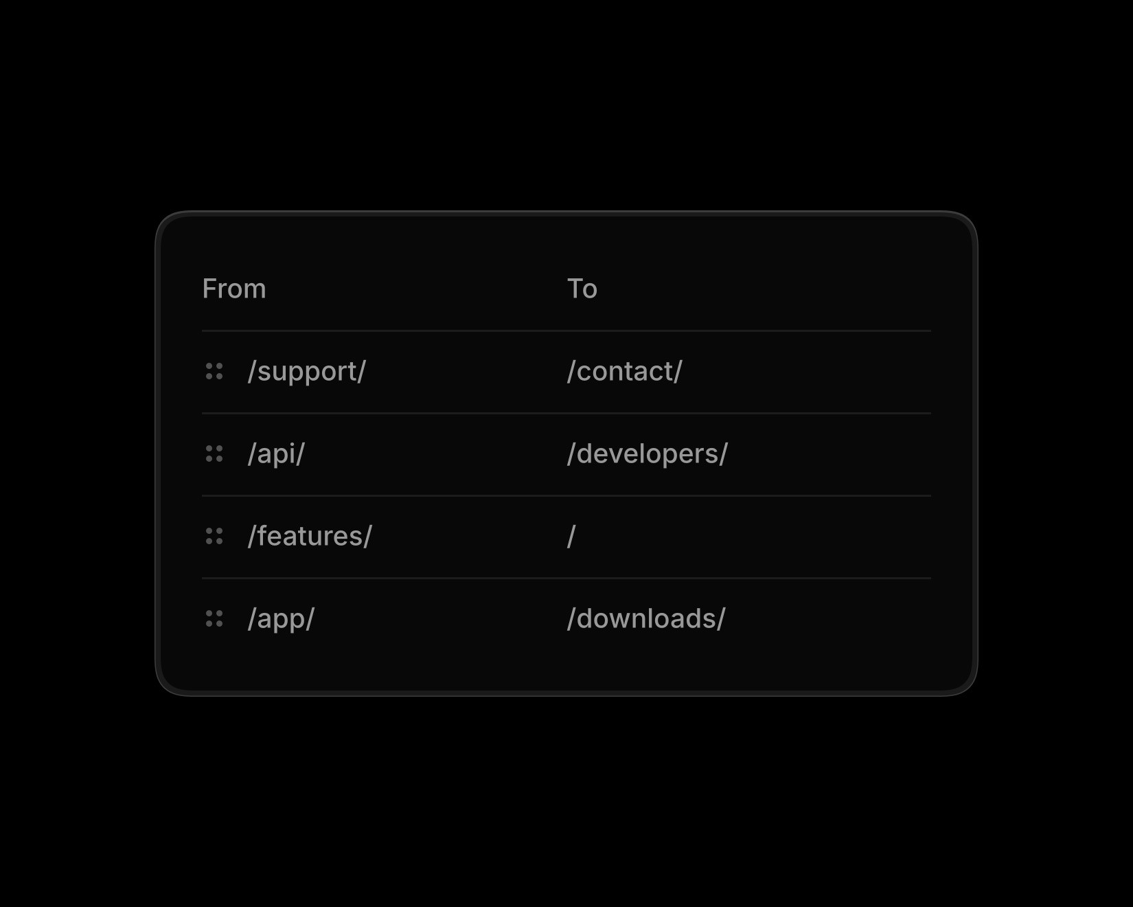 Framer redirects