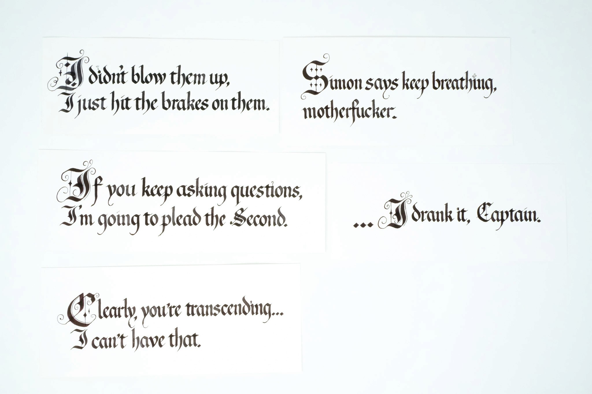 D&D Calligraphy commission 12