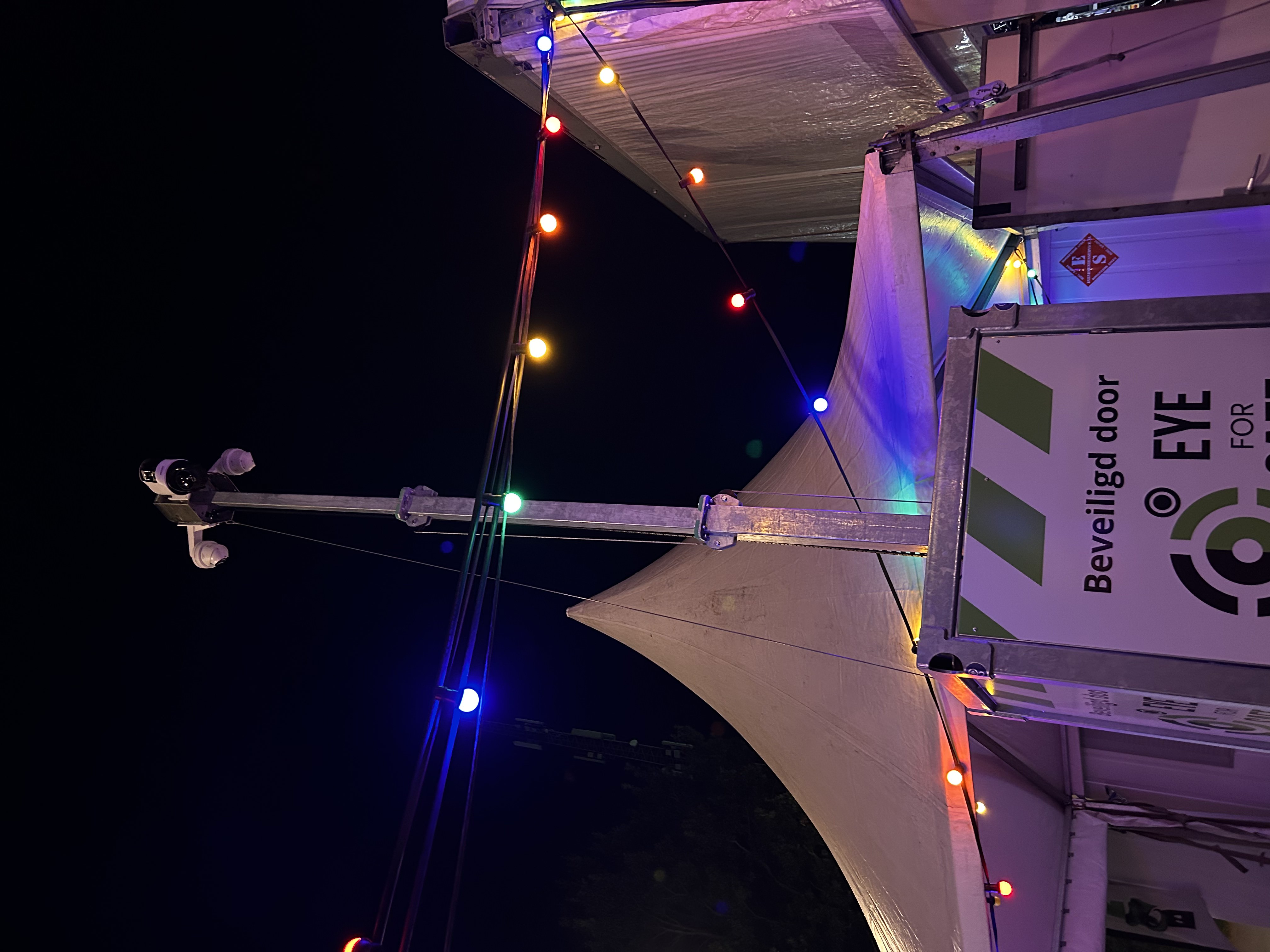 Evenement dat beveiligd is door Eye for Safe