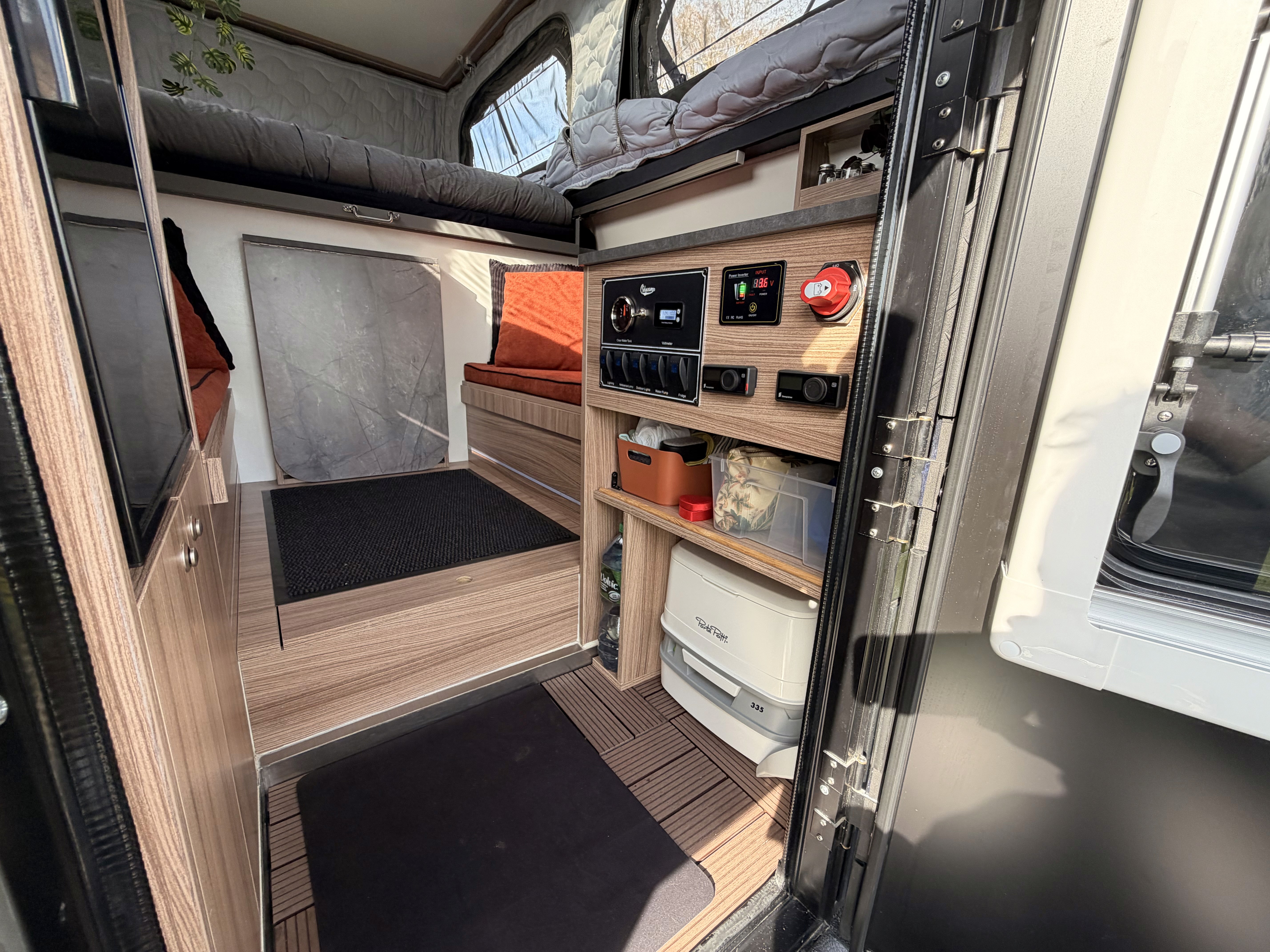 Athlete winning a race