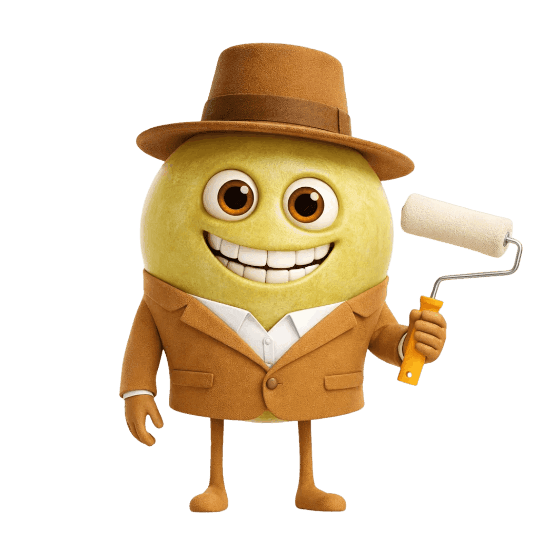 Chardonnay grape berry illustration for wine education.