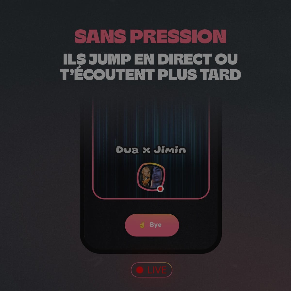 Seulement avec tes amis, ajoute les pour découvrir leur vraie vie, pas juste des stories.