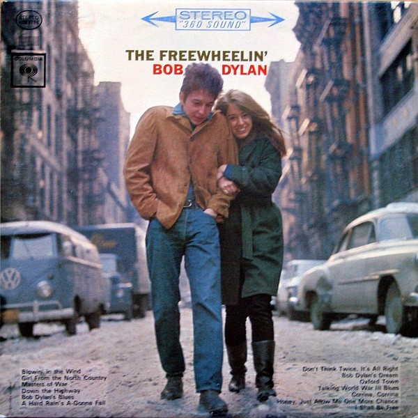 image of the freewheelin' bob dylan