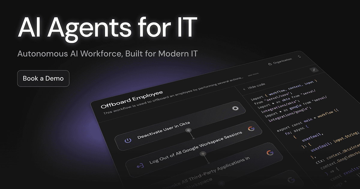 Serval Unveils AI Agents: $47M Series A to Transform ITSM (2023)