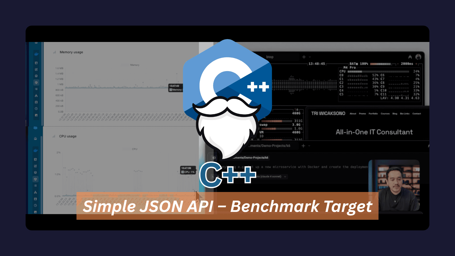C++ Simple JSON API – Benchmark Target