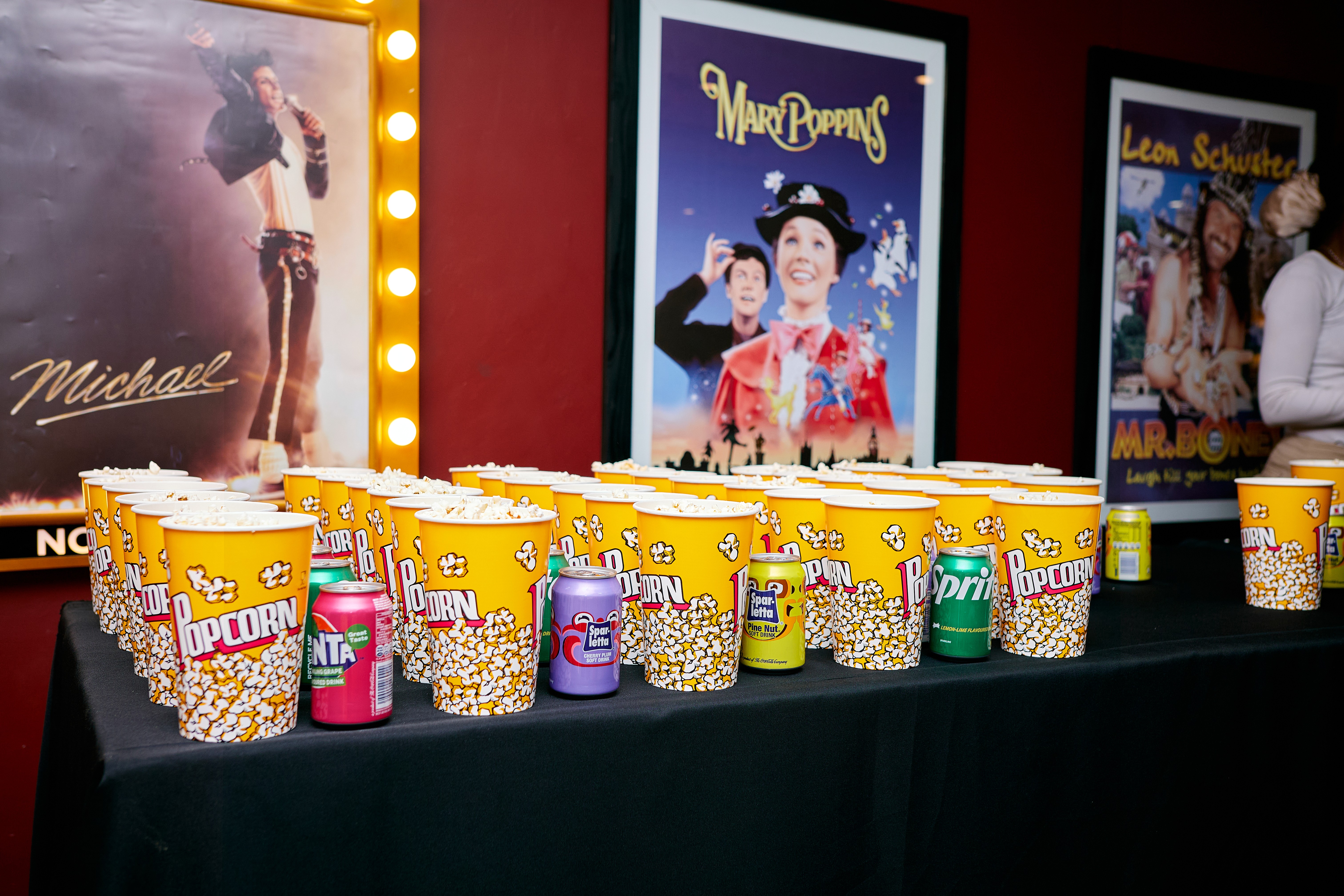 Popcorn at the cinema