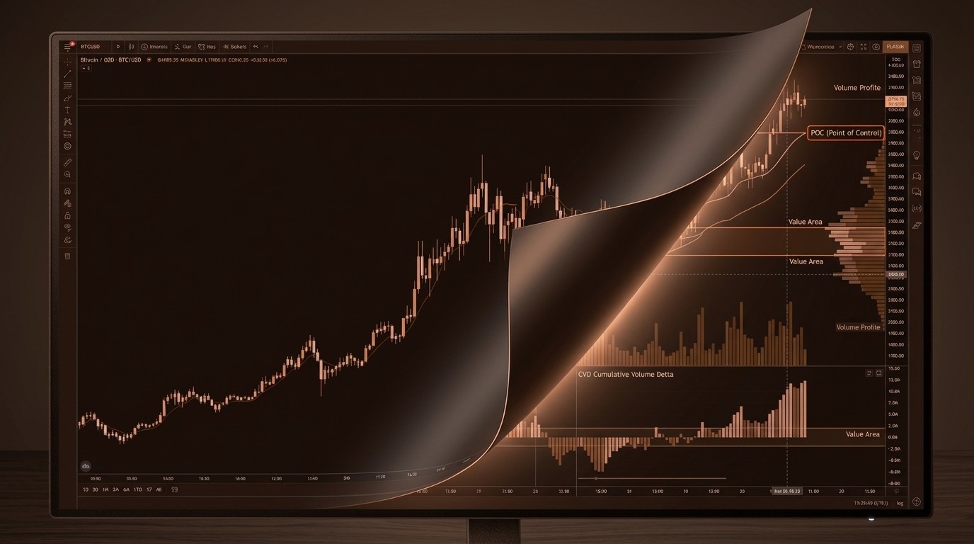 Order Flow Trading: CVD and Volume Profile