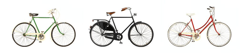 Three different bike selection optioins are shown.