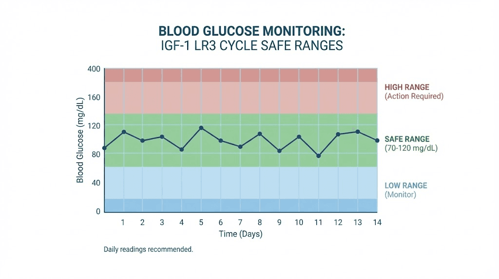 Blood glucose monitoring guide for IGF-1 LR3 users