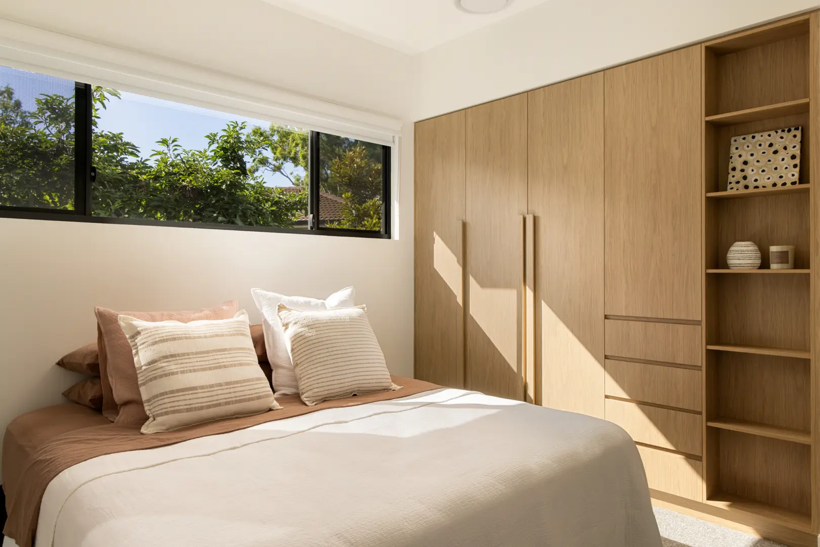 Front facade of Jacaranda House in. Brisbane