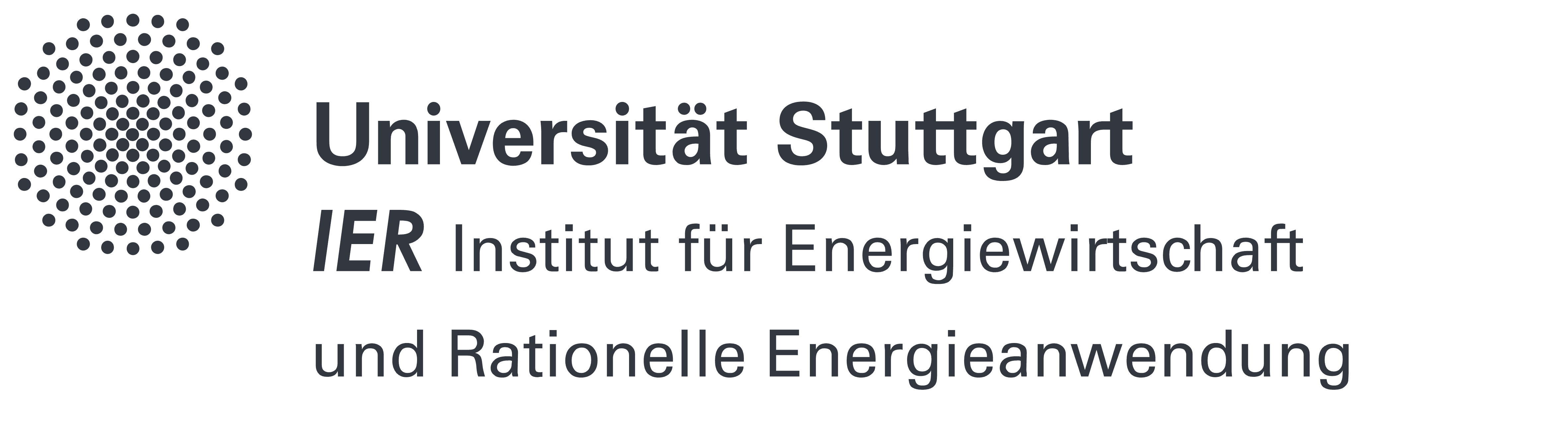 Universität Stuttgart IER Logo