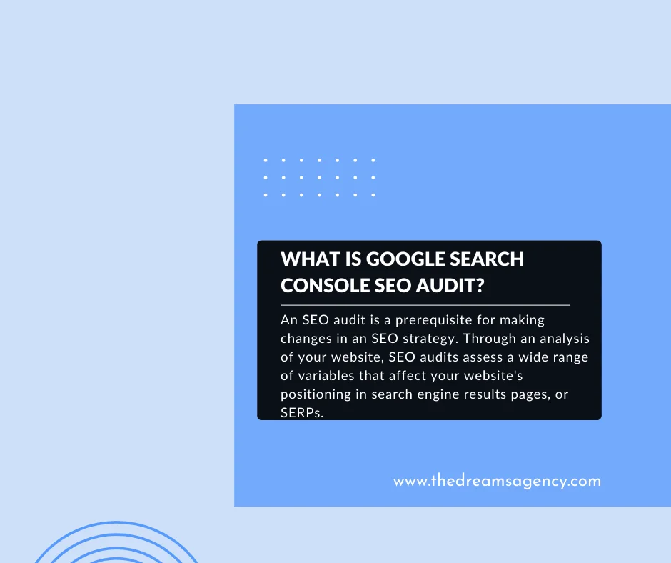 A definition post of what is google search console seo audit