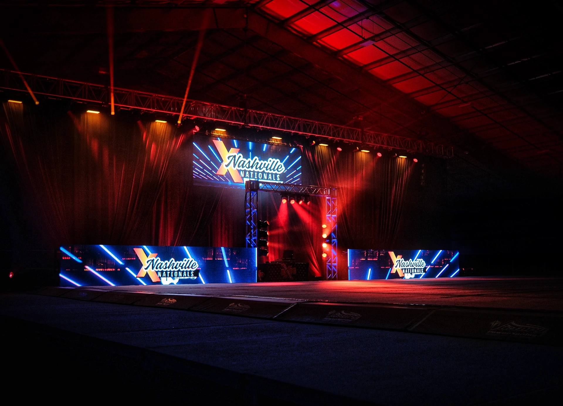 The Cheer Expo athletic and cheer event nationwide, audio and staging by UpLight Technologies