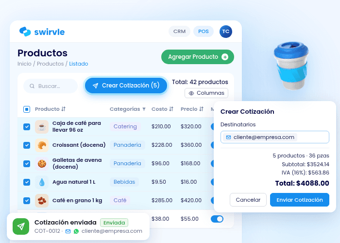 modificadores de producto