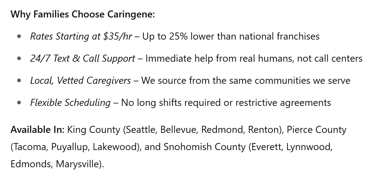A More Affordable, Local Option: Caringene