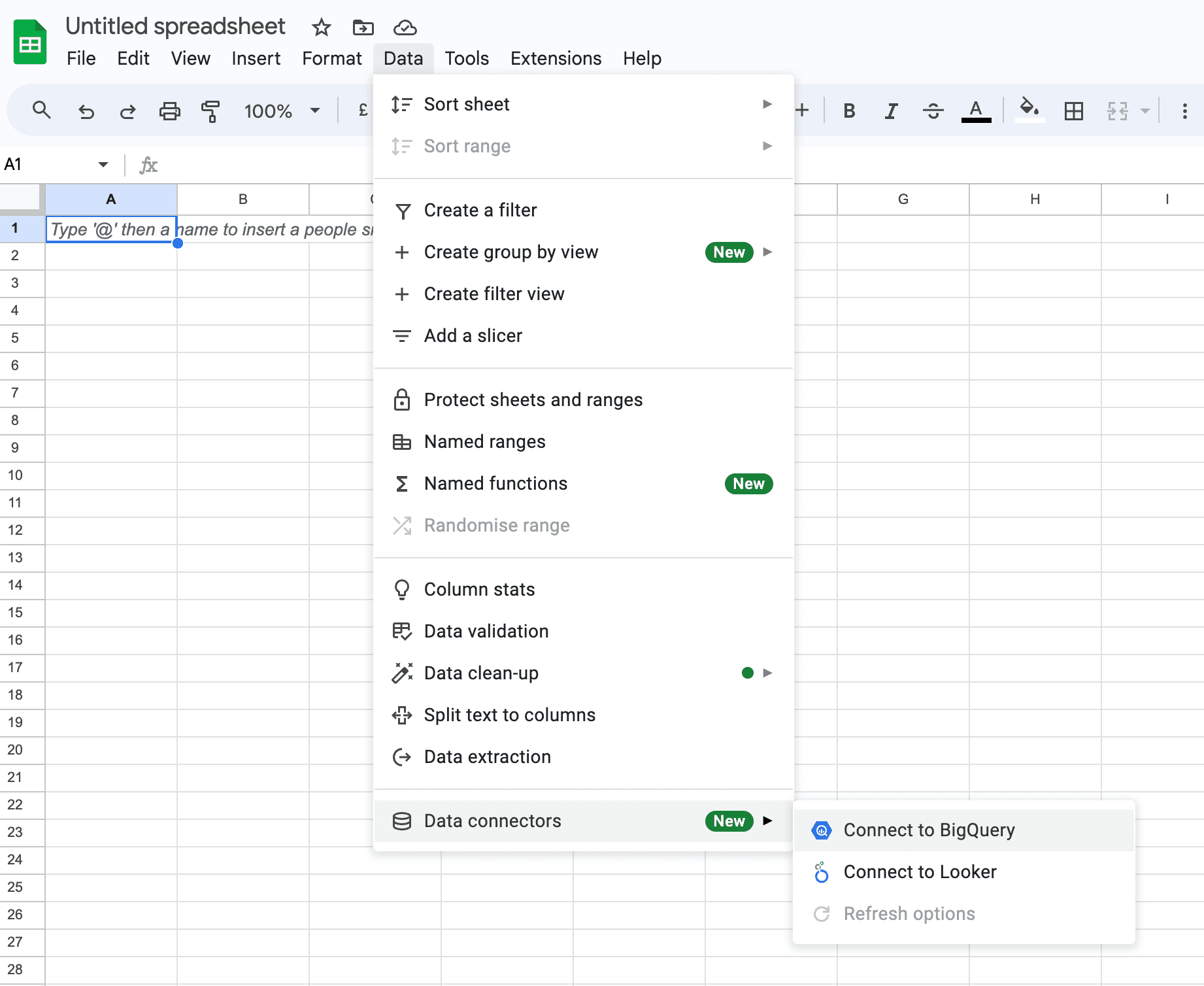 data sources 