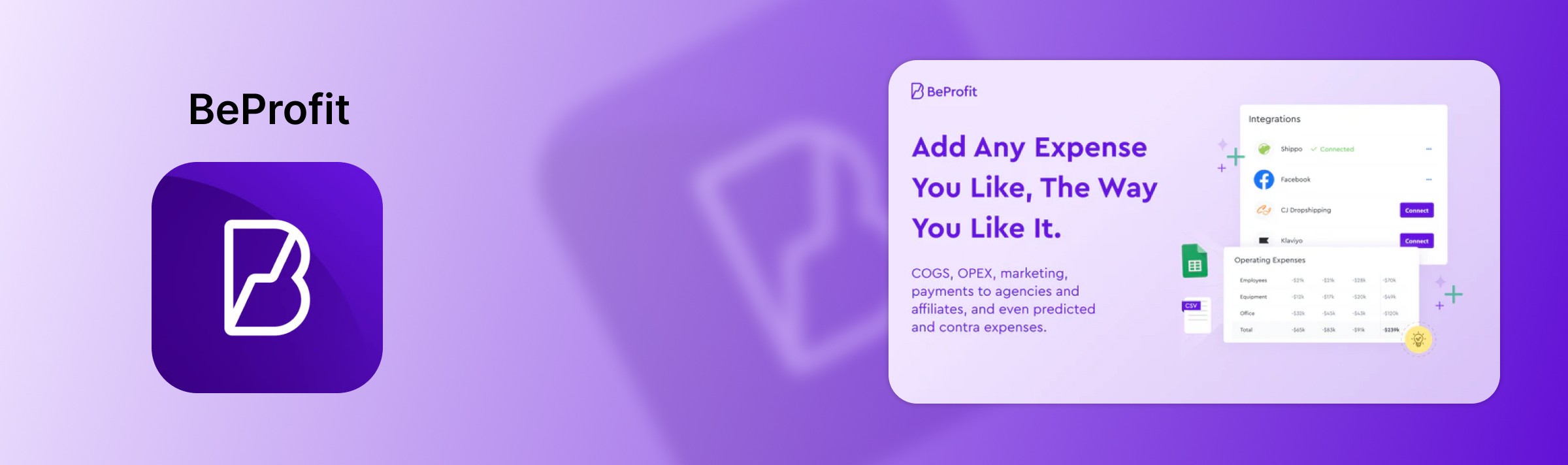 BeProfit Shopify App