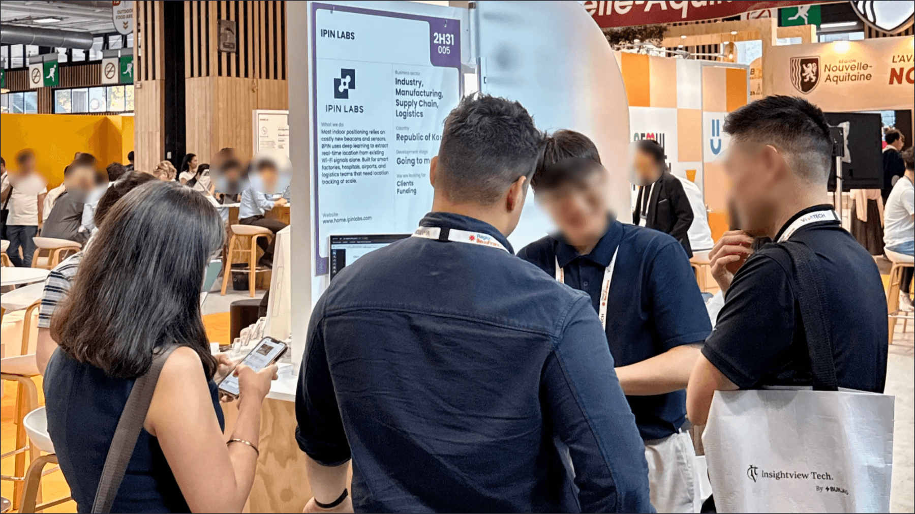 IPIN LABS booth