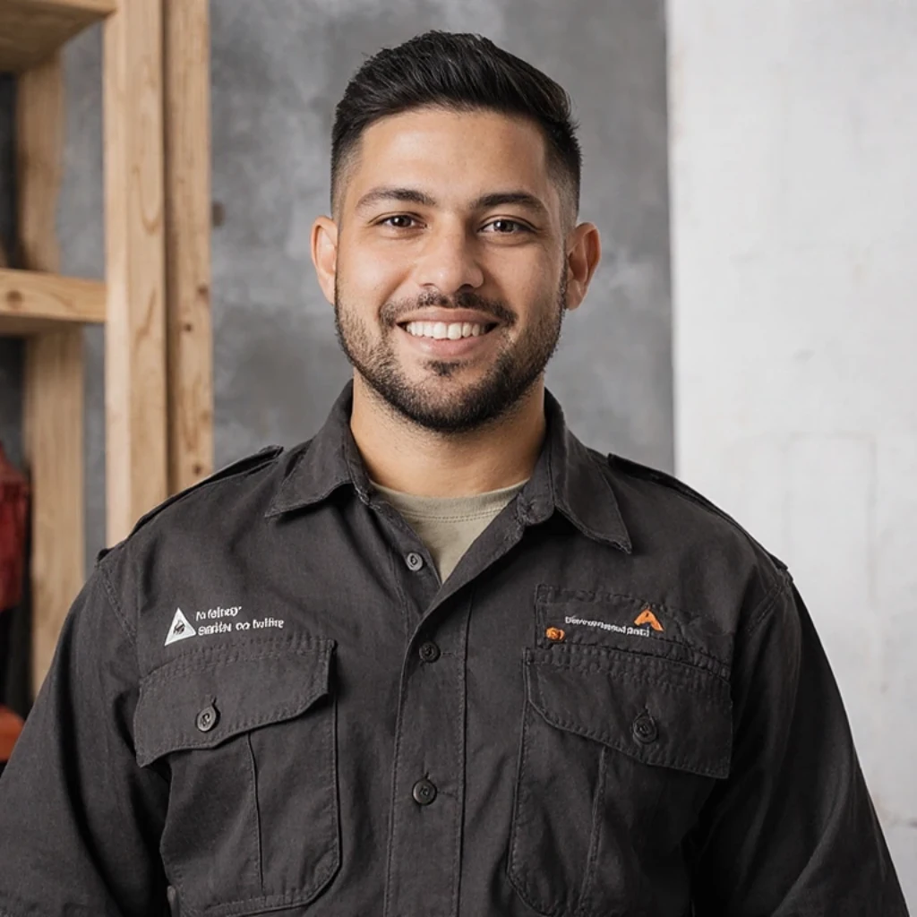 Residential Painter smiling