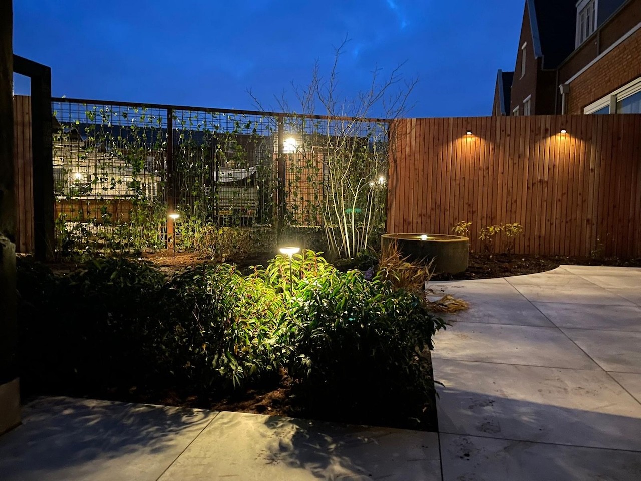 Tuin met diverse elementen in Amersfoort - Art gardens