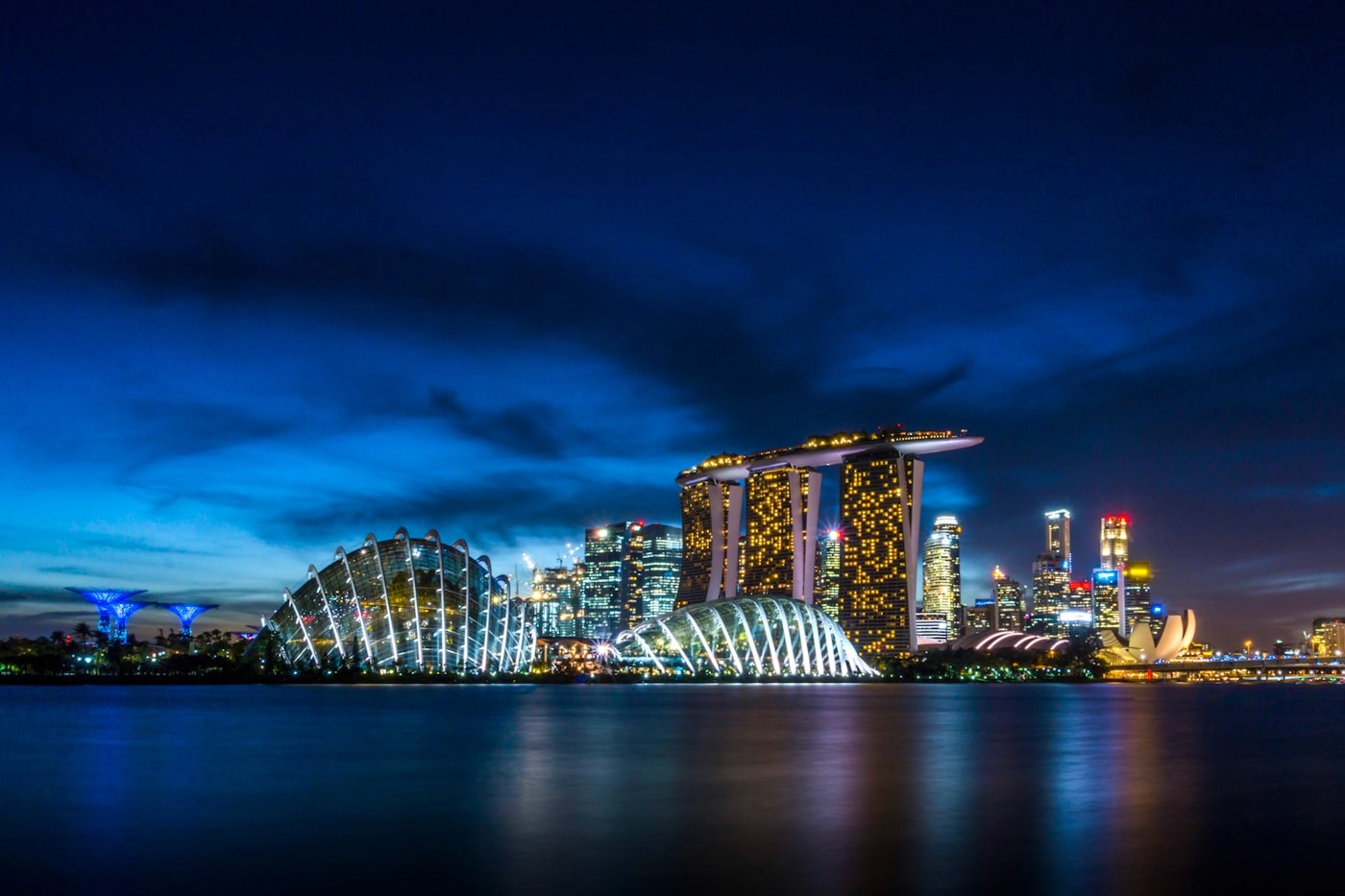 Singapore Marina Bay skyline representing cross-border banking jurisdictions