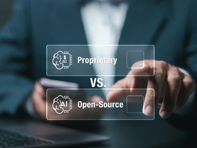 Open-source vs. proprietary AI models: Guide for business owners on choosing the right AI model for cost and flexibility