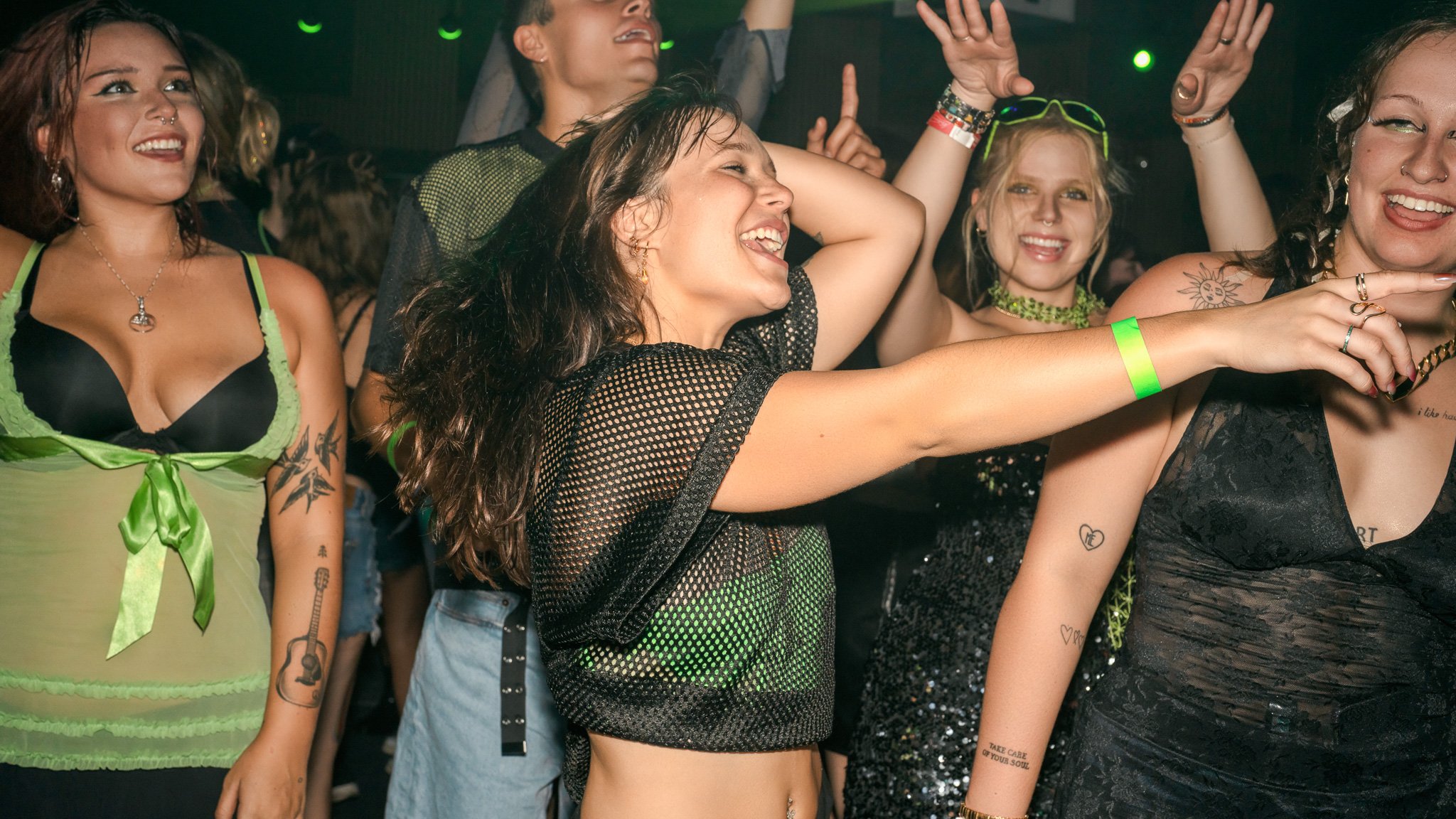 The BRAT Party at the Turntable Indy photo taken by Future Gold Media