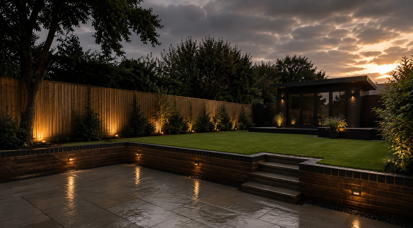 Complete landscaped garden transformation in Leeds