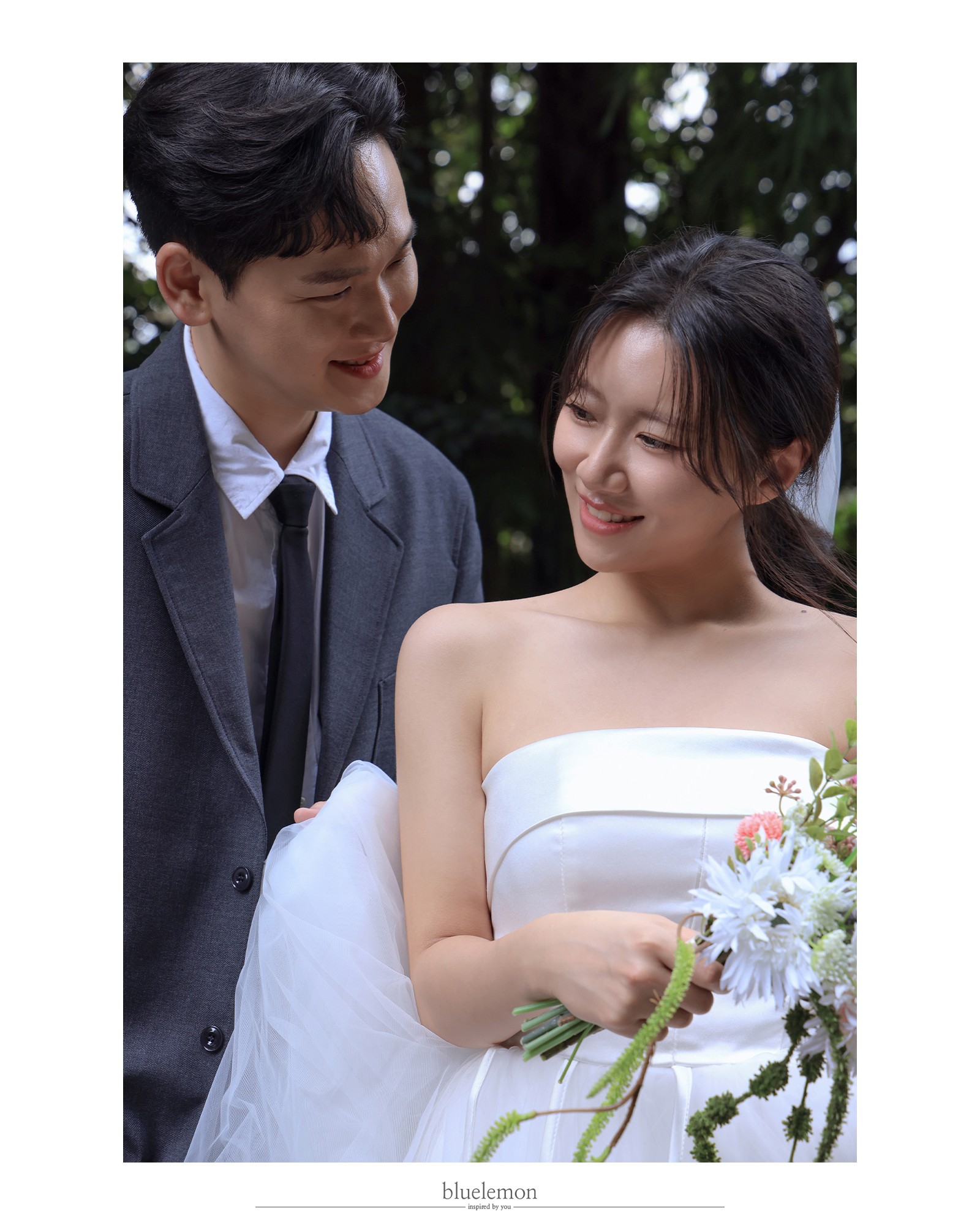 [필름커넥트] 제주 숲 웨딩스냅: 야외스냅 명소 '나무사이길' 촬영 후기 (ft. 블루레몬)