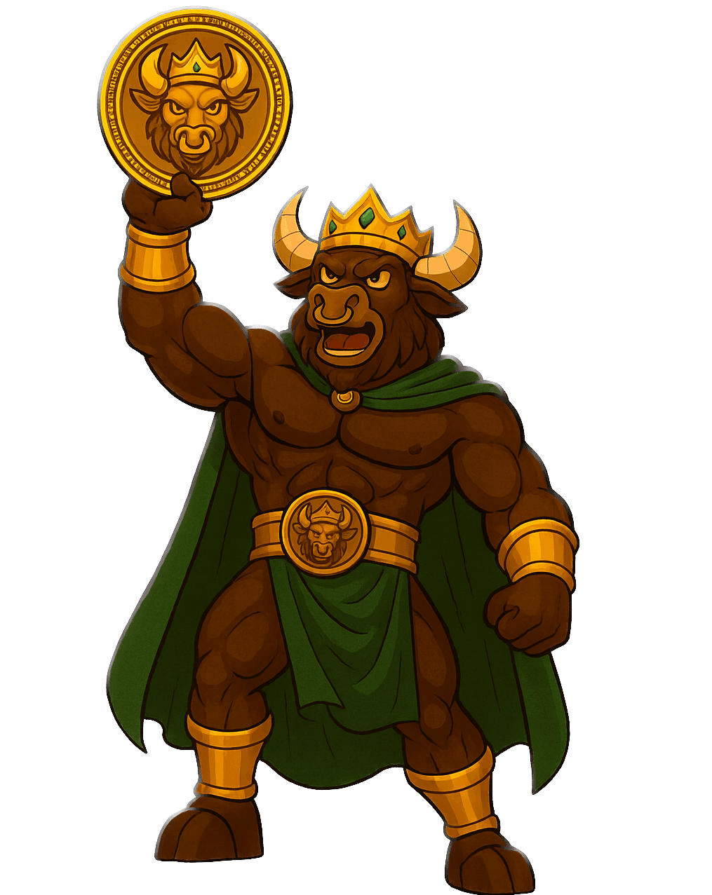 illustration of a purse shaped character holding coins