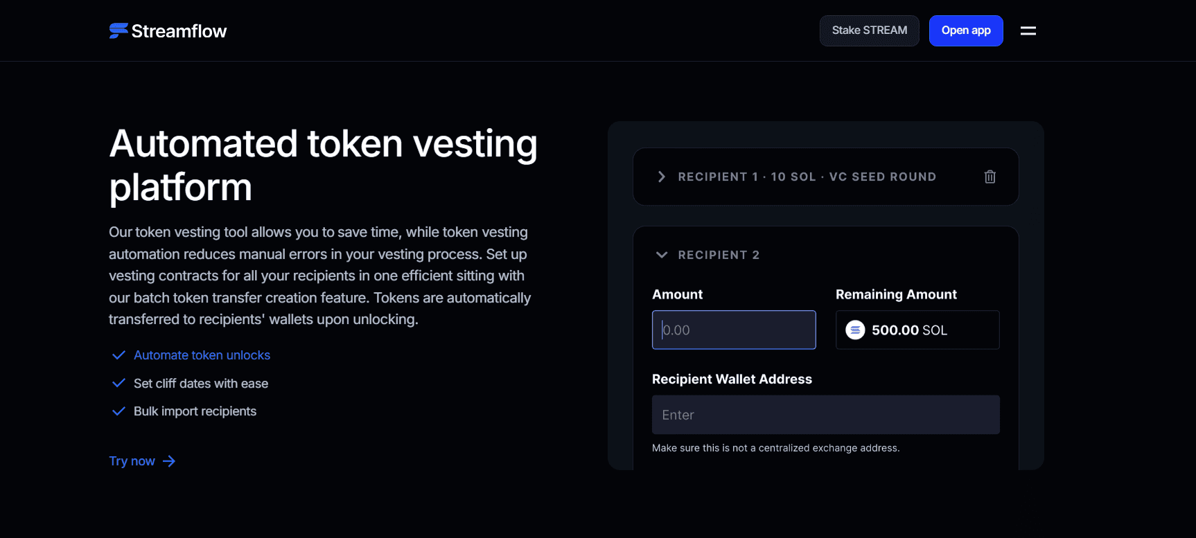 Token Vesting on Solana