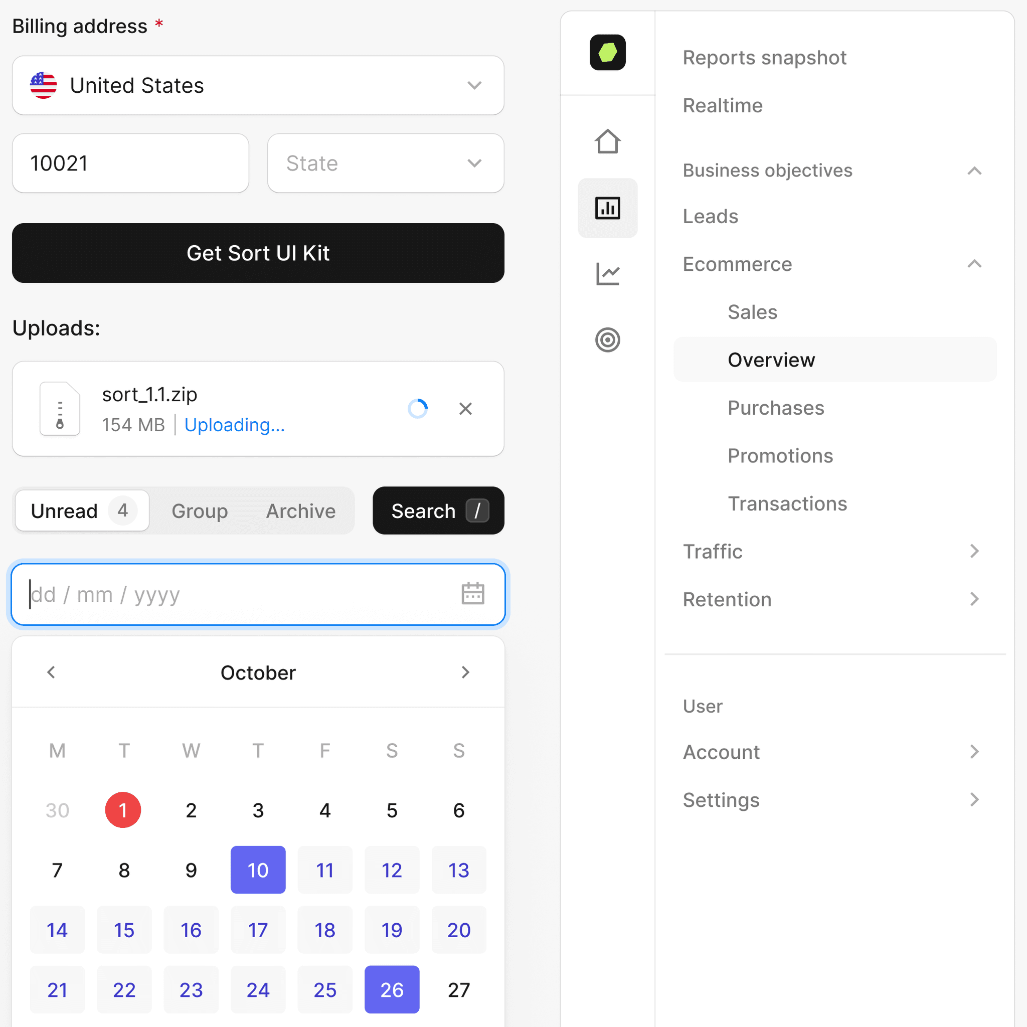 figma ui components