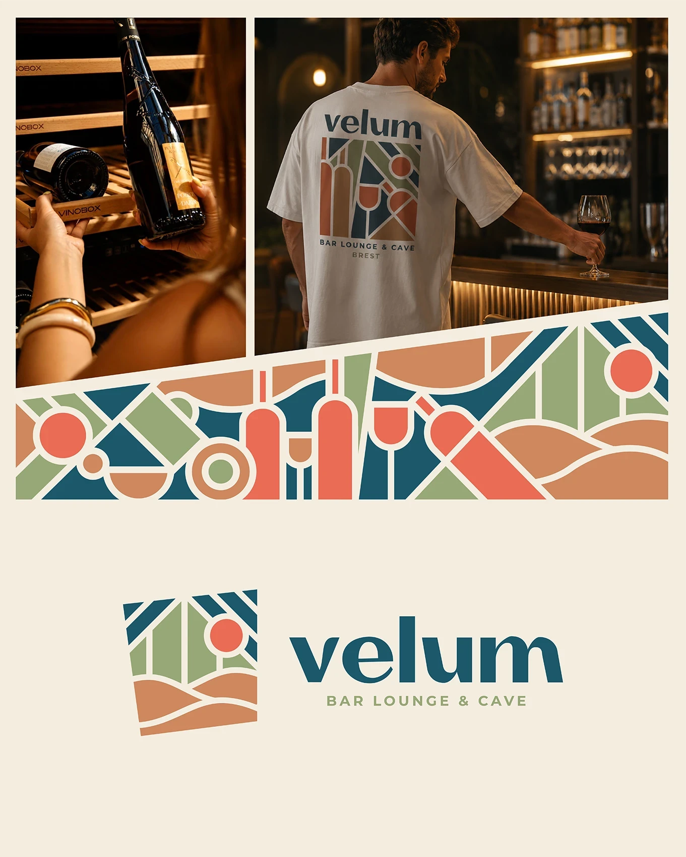 création logo et charte graphique pour cave à vin