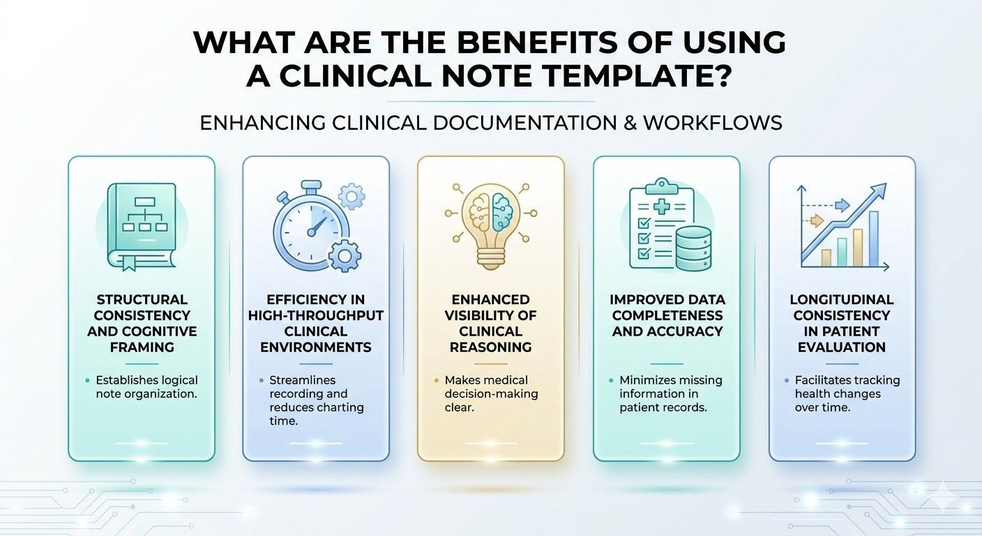 Benefits of Clinical Note Template