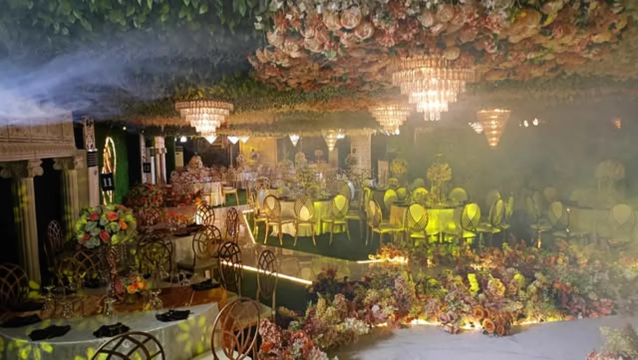 Corporate celebration staging with dramatic lighting at Pandora Hall, Quezon City