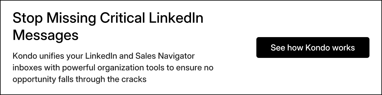 Stop Missing Critical LinkedIn Messages