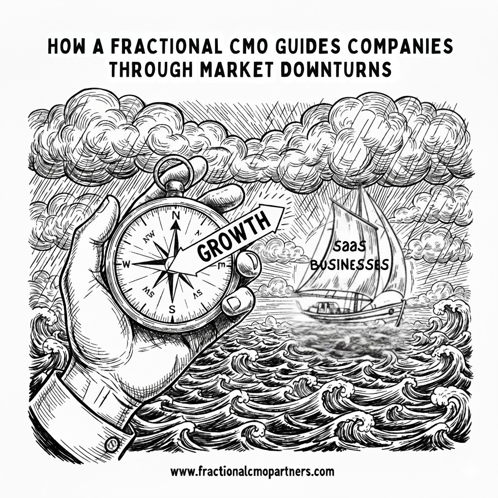 How a Fractional CMO Guides Companies Through Market Downturns