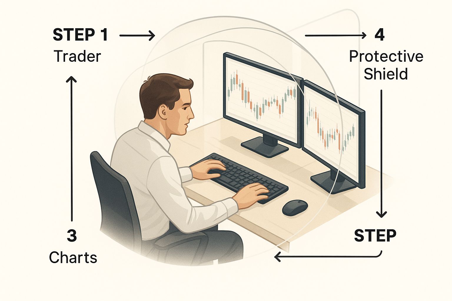 Infographic about how to set stop losses