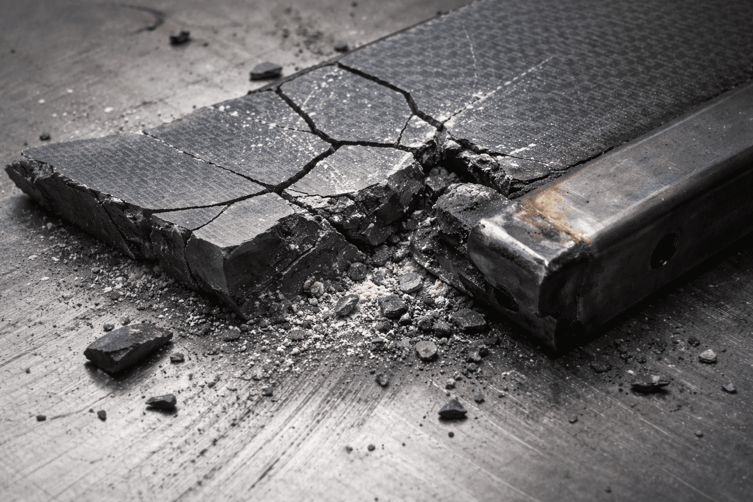 A black and white aerial photo of a tennis player in a white outfit preparing to serve, viewed from directly above.