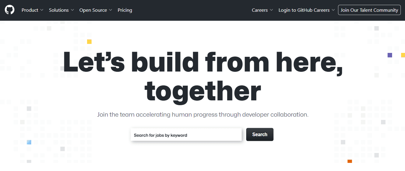 GitHub Jobs