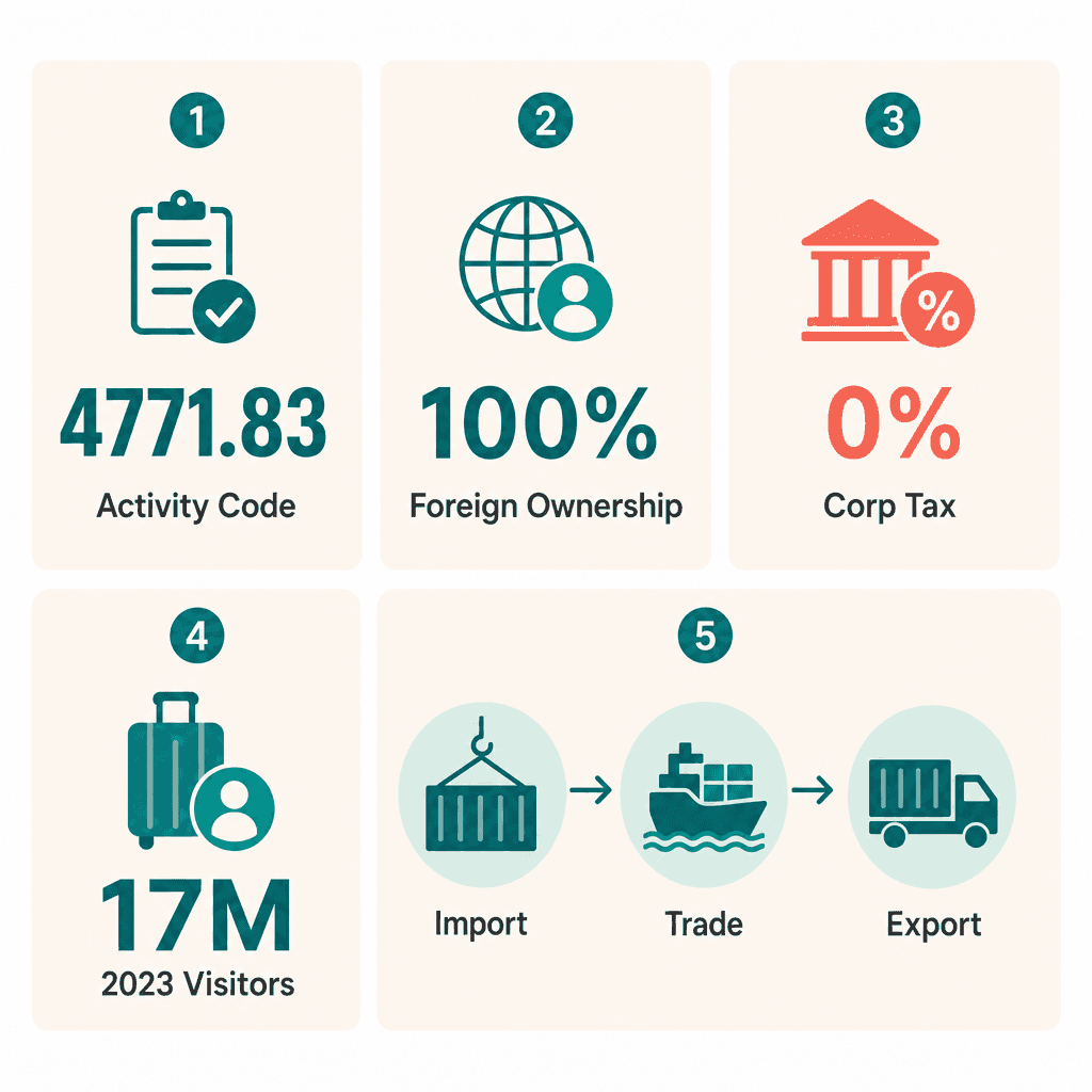 Infographic: How to Get a Ladies Garment Trading License in Dubai