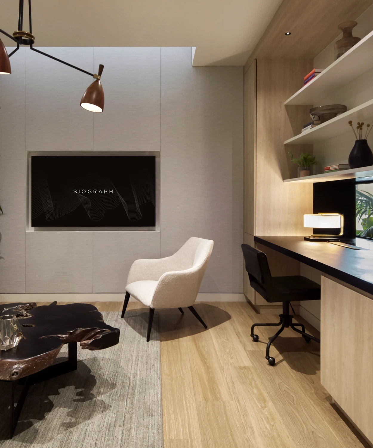 Private consultation room at Biograph longevity medical clinic in San Francisco designed for personalized longevity care and early disease detection review.