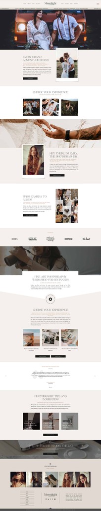 Photography Wix Template