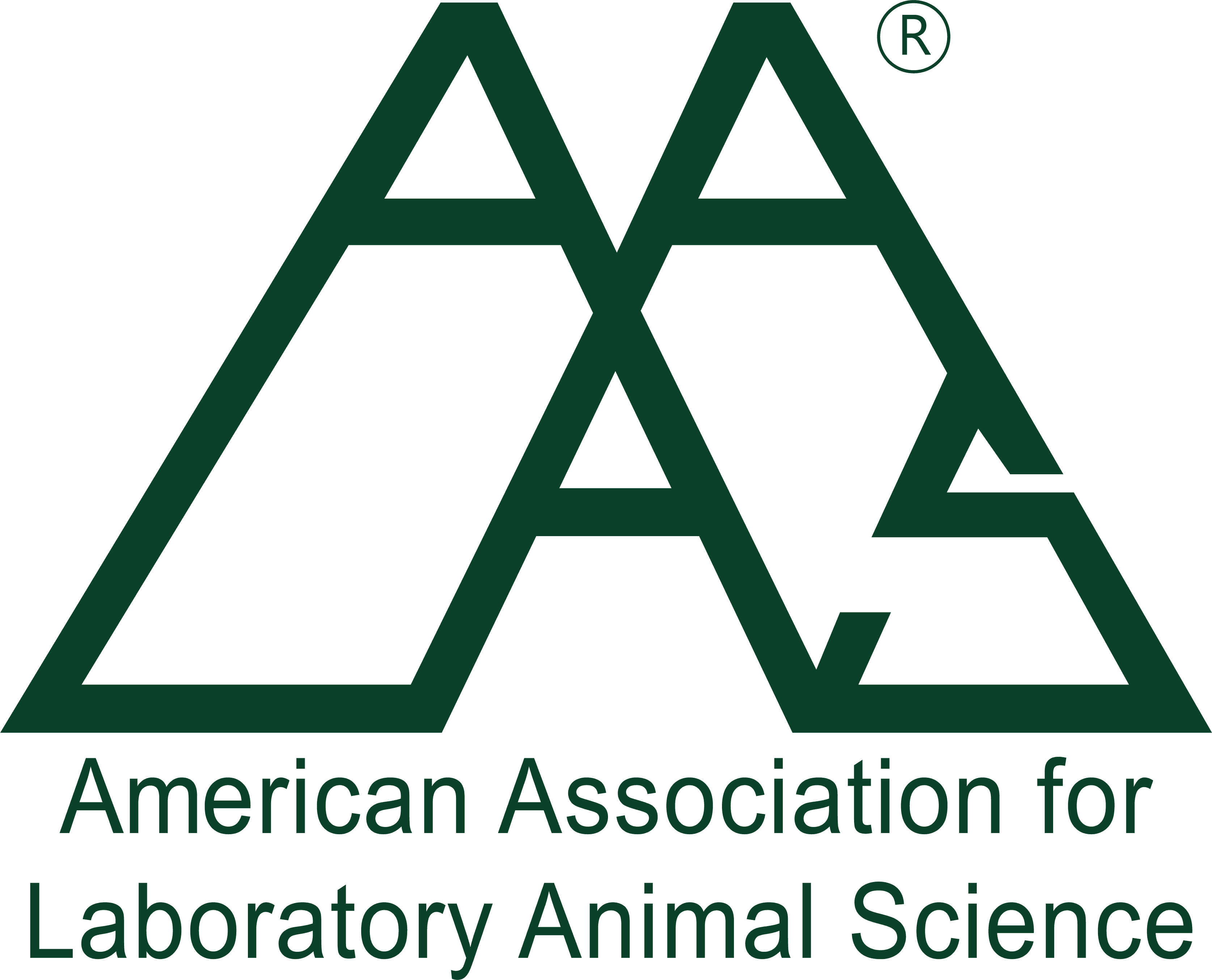 American Association for Laboratory Animal Science Logo