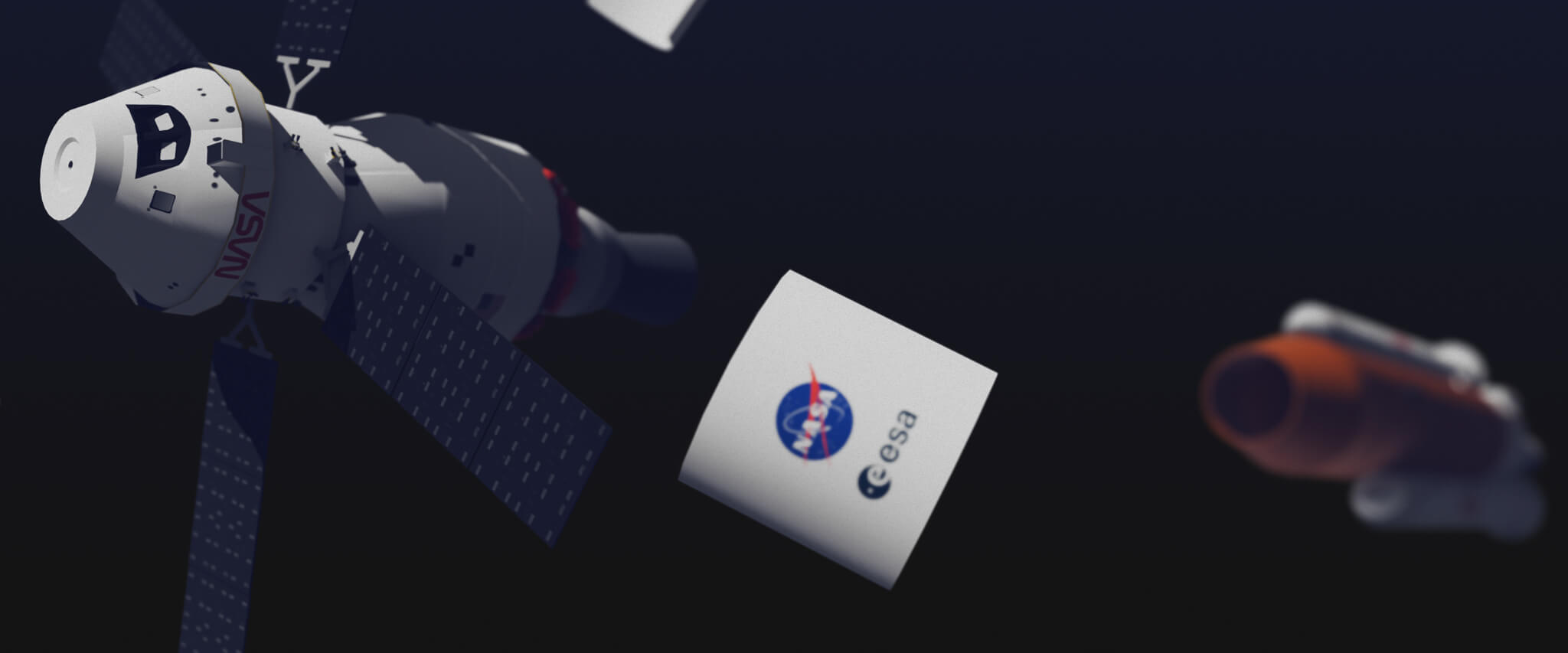 Rocket Detachment with Depth of Field