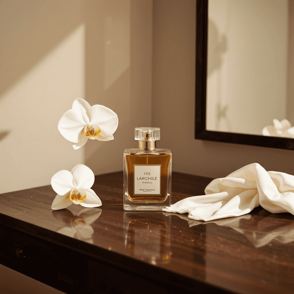product photography of Luxury fragrance