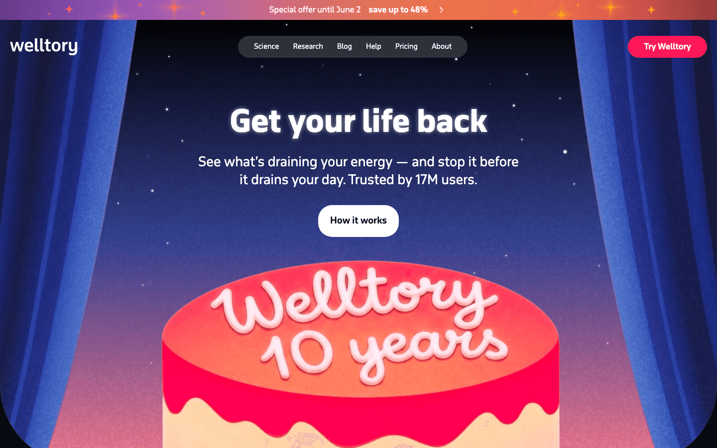 Welltory stress and HRV tracking app
