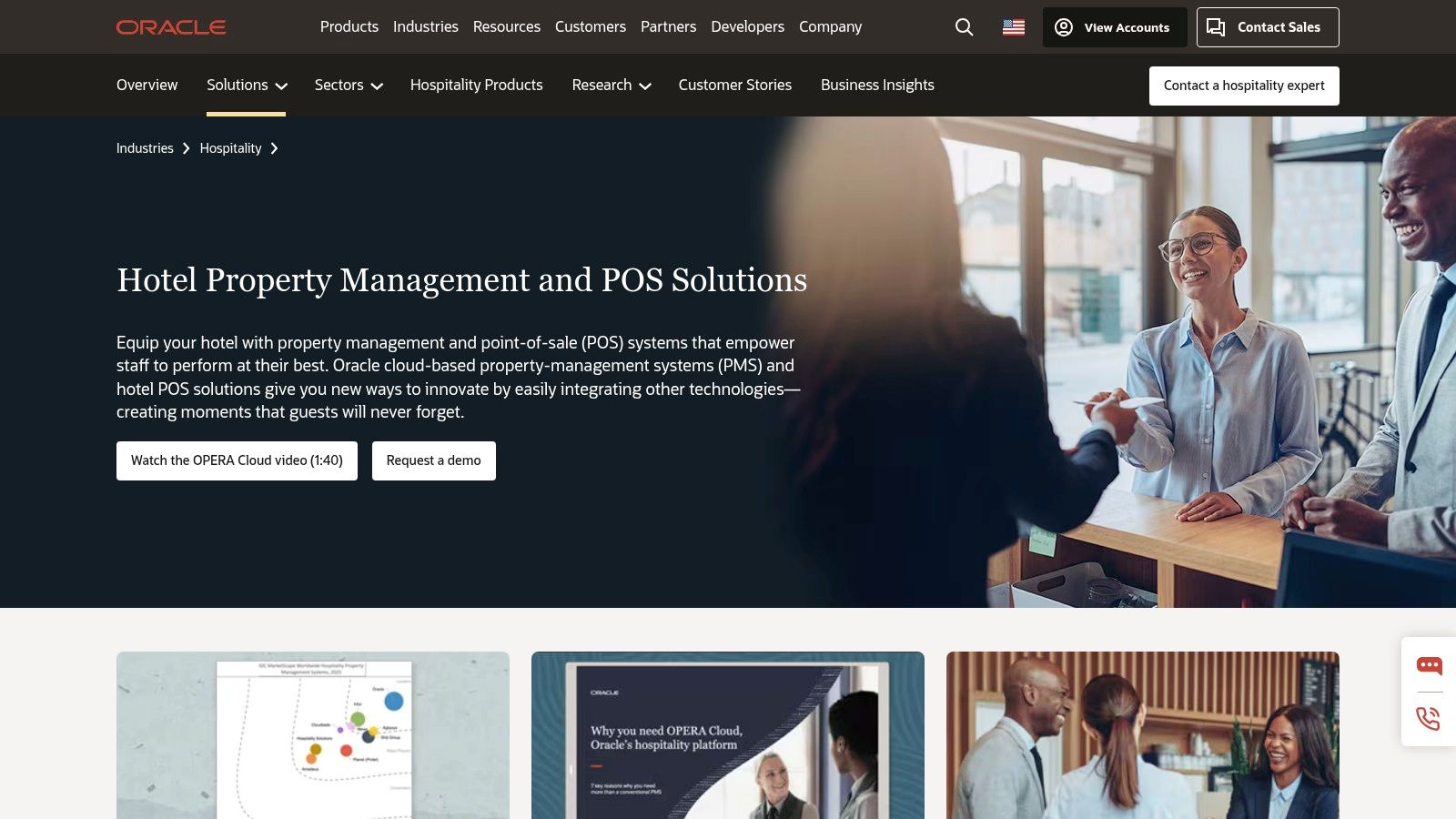 Oracle Hospitality OPERA Cloud
