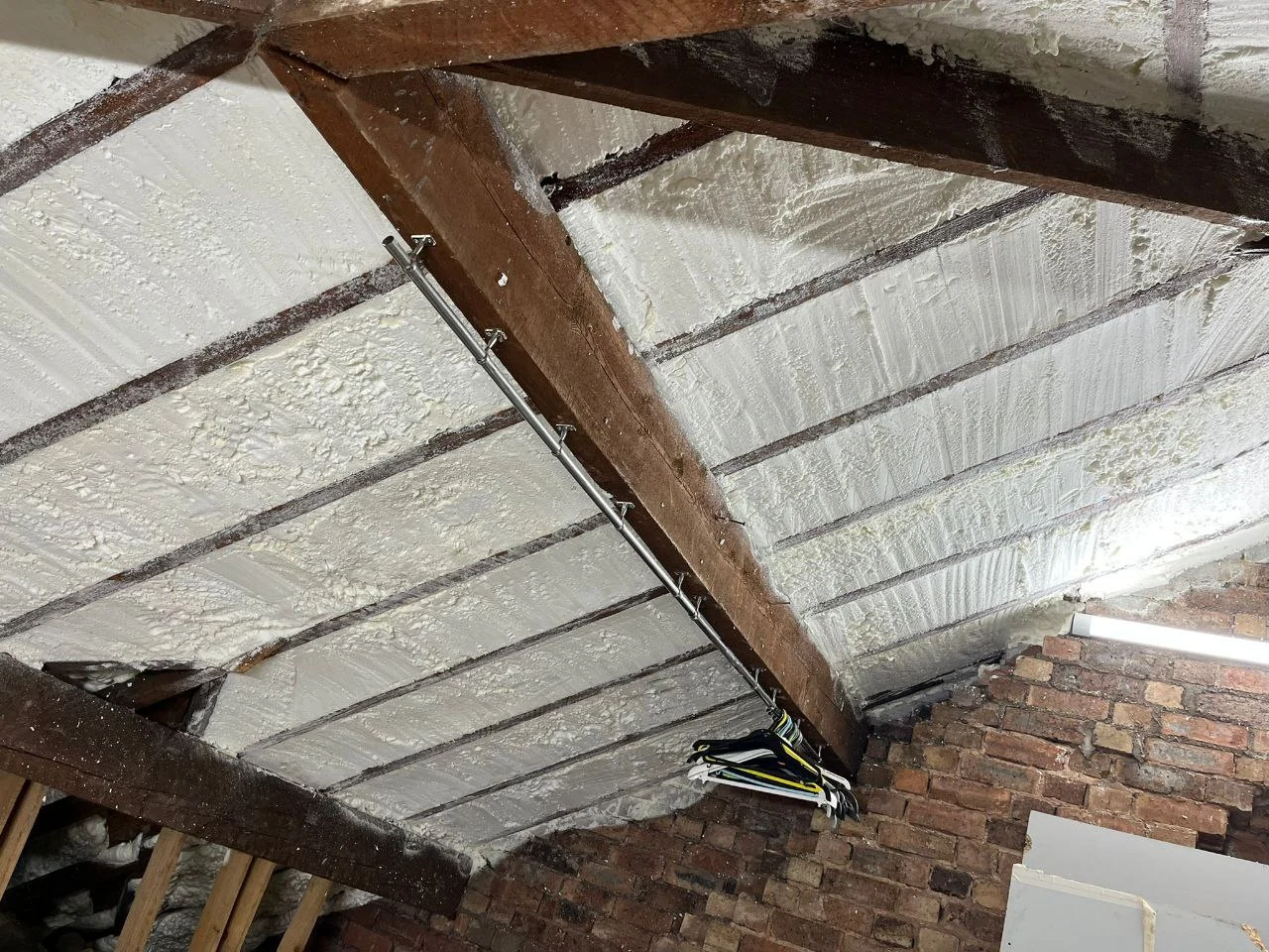 loft spray foam insulation